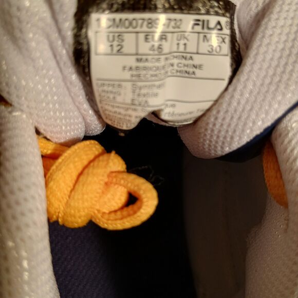 Men's Fila Shoes size 12 - Picture 4 of 6